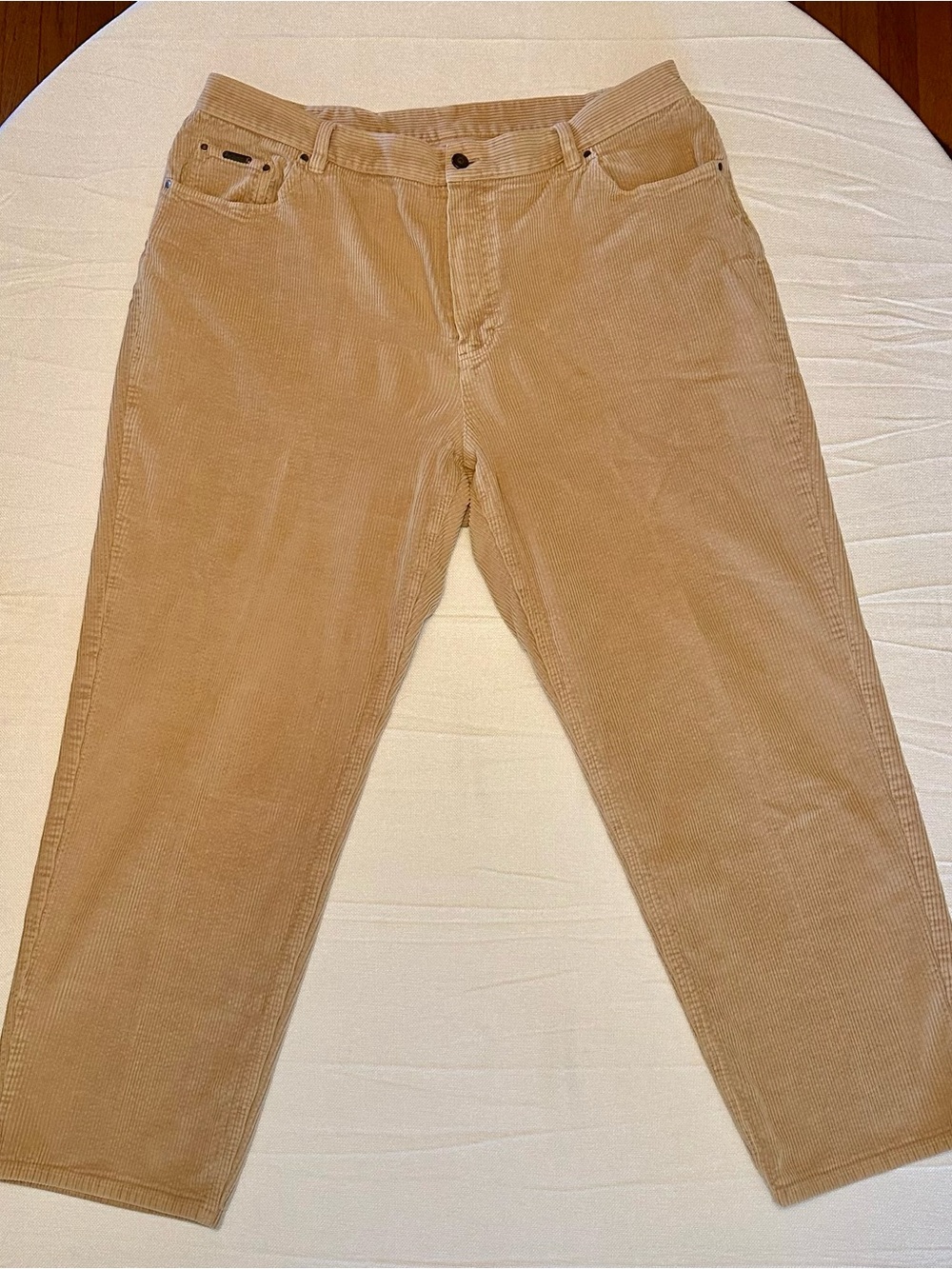 Lauren Jeans Co. Ralph Lauren Tan Corduroy Pants Size 18W